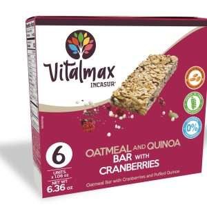 Oatmeal and Quinoa Bar with Cranberries